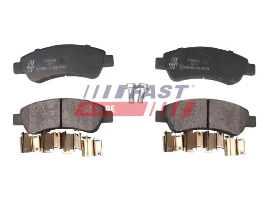 Bremsbelagsatz, Scheibenbremse Hinterachse FAST FT29131 Bild Bremsbelagsatz, Scheibenbremse Hinterachse FAST FT29131