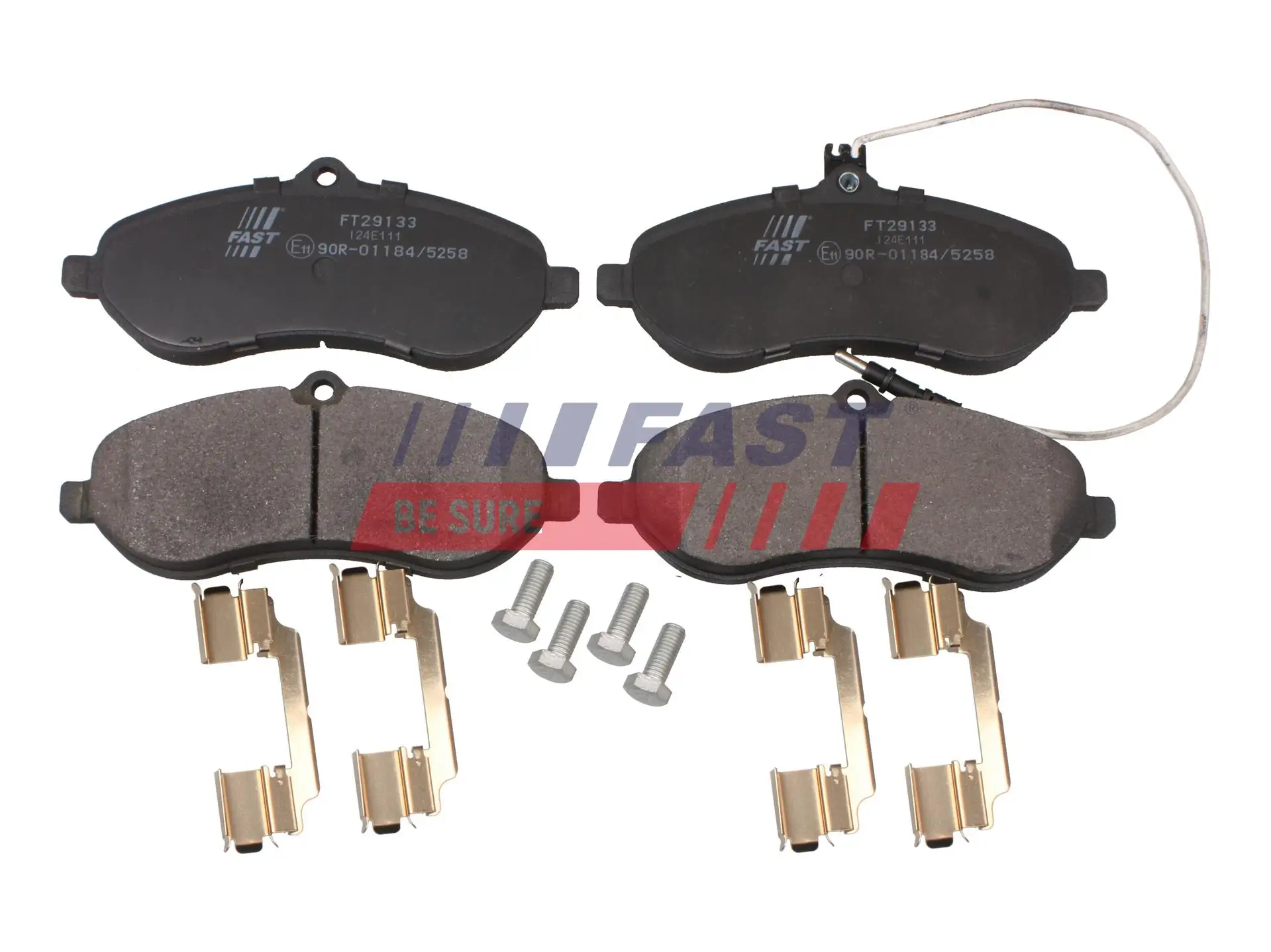 Bremsbelagsatz, Scheibenbremse Vorderachse FAST FT29133