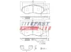 Bremsbelagsatz, Scheibenbremse Vorderachse FAST FT29133 Bild Bremsbelagsatz, Scheibenbremse Vorderachse FAST FT29133