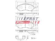 Dichtung, Unterdruckpumpe FAST FT48943