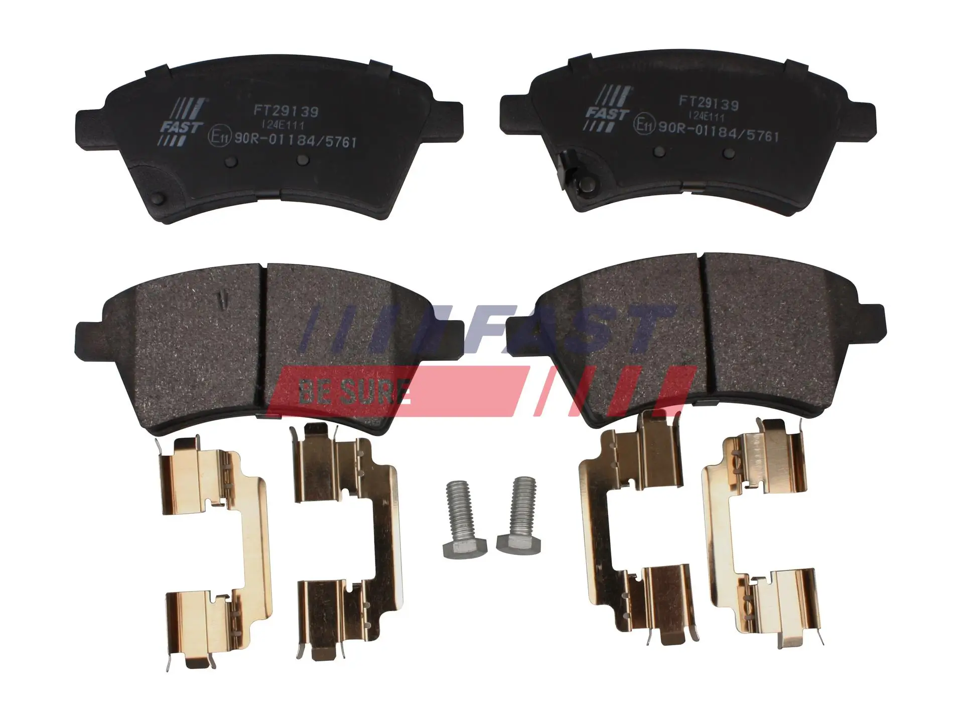 Bremsbelagsatz, Scheibenbremse Vorderachse FAST FT29139