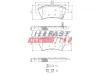 Bremsbelagsatz, Scheibenbremse Vorderachse FAST FT29139 Bild Bremsbelagsatz, Scheibenbremse Vorderachse FAST FT29139