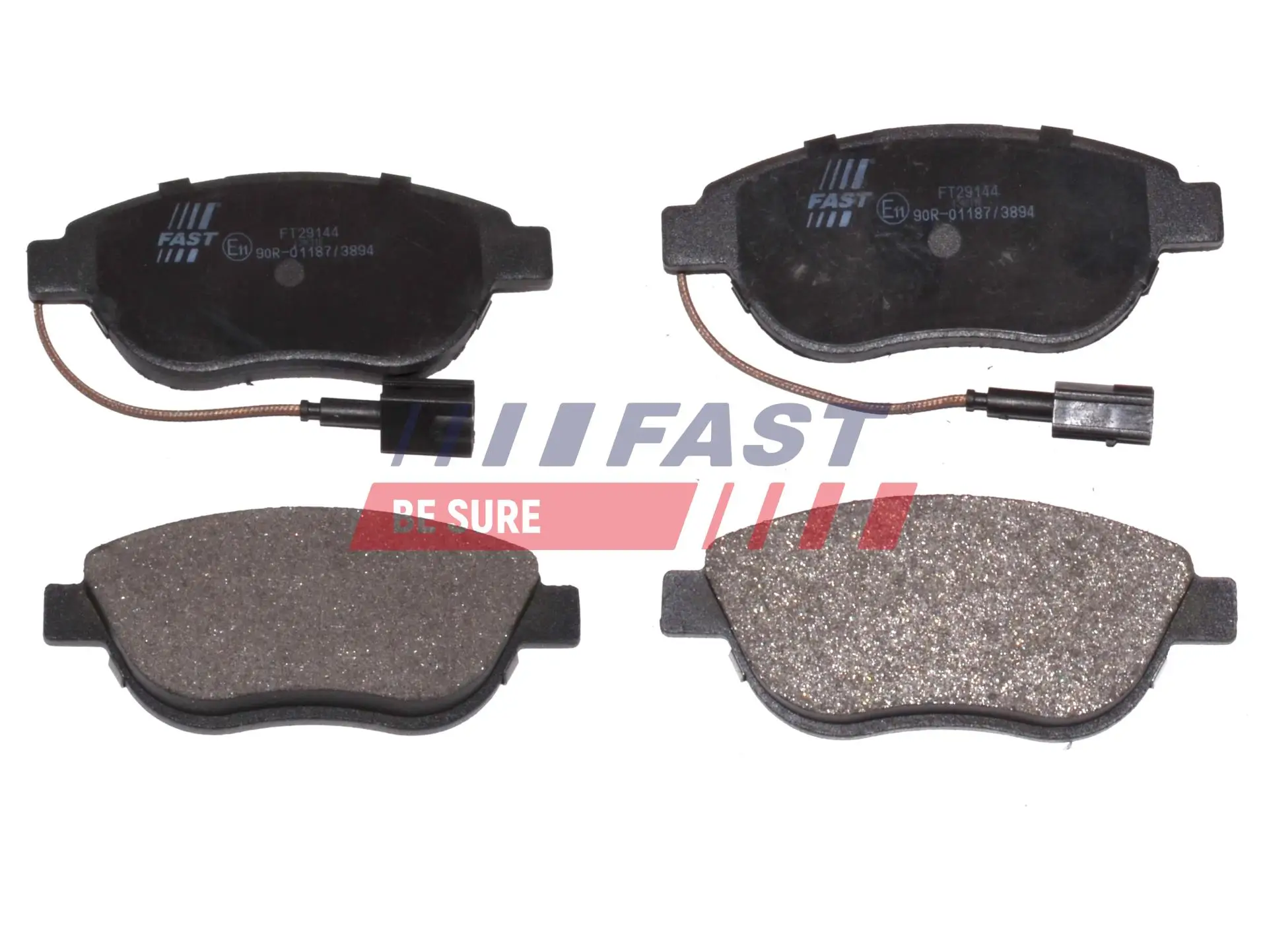 Bremsbelagsatz, Scheibenbremse Vorderachse FAST FT29144