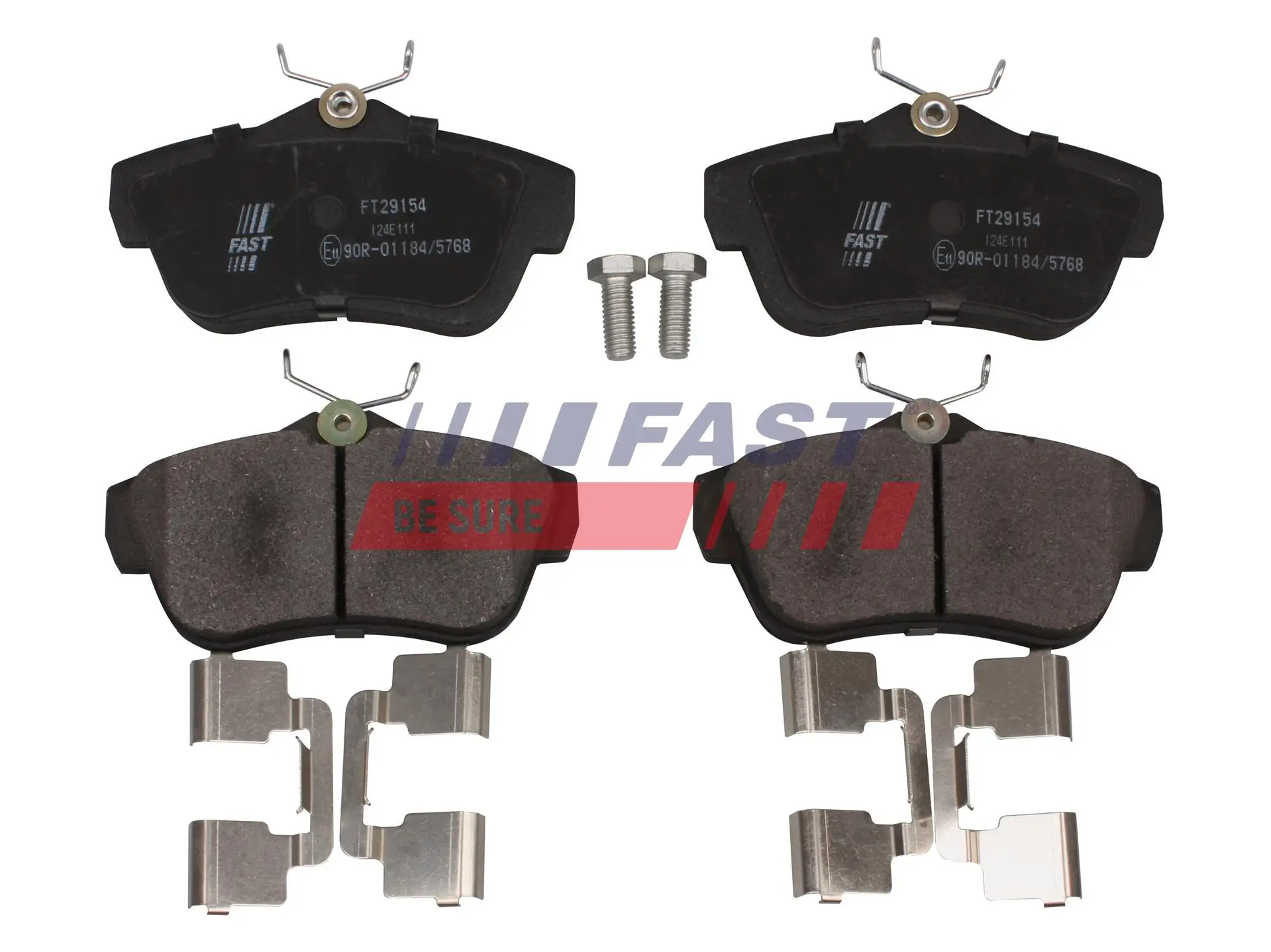 Bremsbelagsatz, Scheibenbremse Hinterachse FAST FT29154