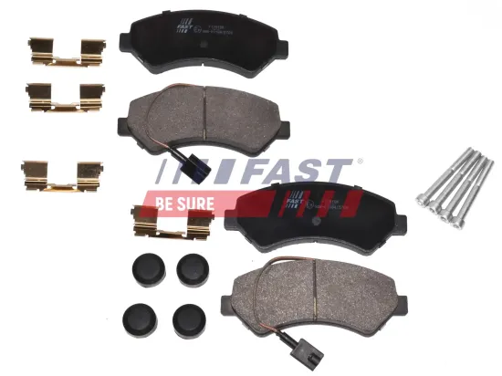 Bremsbelagsatz, Scheibenbremse Vorderachse FAST FT29158 Bild Bremsbelagsatz, Scheibenbremse Vorderachse FAST FT29158