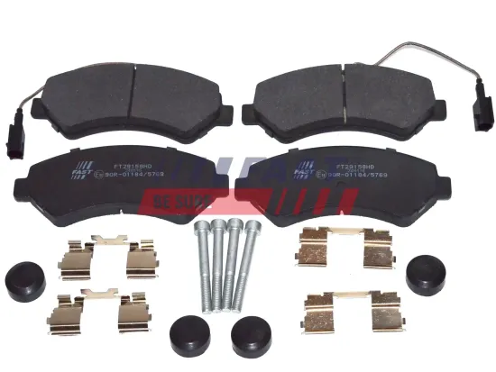 Bremsbelagsatz, Scheibenbremse Vorderachse FAST FT29158HD Bild Bremsbelagsatz, Scheibenbremse Vorderachse FAST FT29158HD