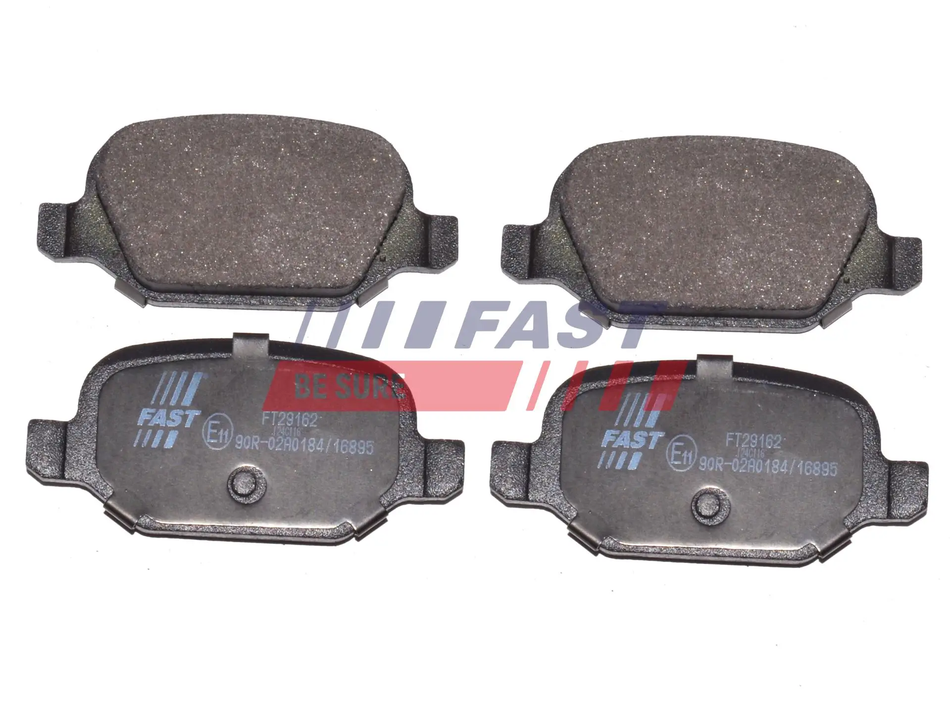 Bremsbelagsatz, Scheibenbremse Hinterachse FAST FT29162