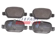 Bremsbelagsatz, Scheibenbremse Hinterachse FAST FT29162