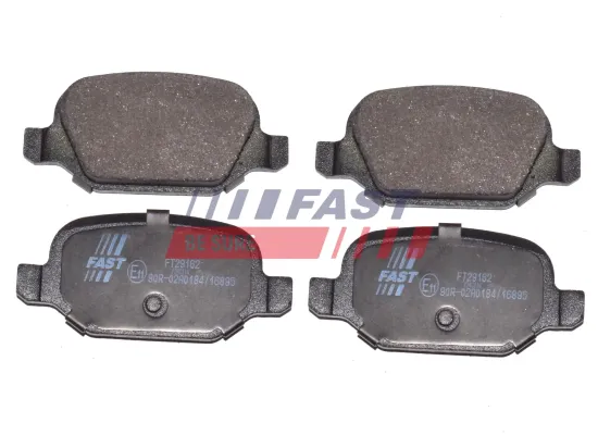 Bremsbelagsatz, Scheibenbremse Hinterachse FAST FT29162 Bild Bremsbelagsatz, Scheibenbremse Hinterachse FAST FT29162