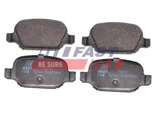 Bremsbelagsatz, Scheibenbremse Hinterachse FAST FT29162 Bild Bremsbelagsatz, Scheibenbremse Hinterachse FAST FT29162