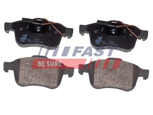 Bremsbelagsatz, Scheibenbremse Vorderachse FAST FT29166 Bild Bremsbelagsatz, Scheibenbremse Vorderachse FAST FT29166