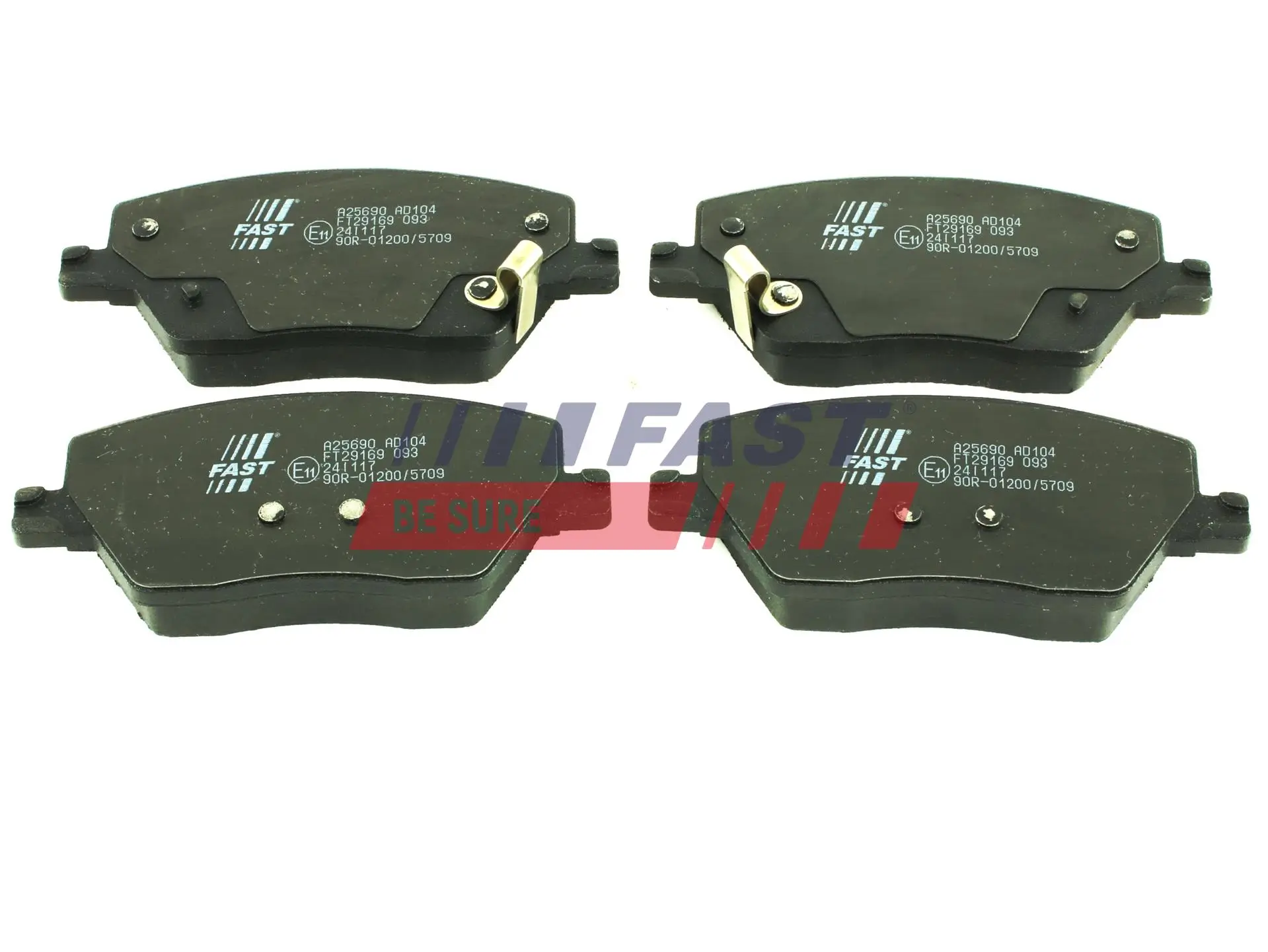 Bremsbelagsatz, Scheibenbremse Vorderachse FAST FT29169