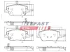 Bremsbelagsatz, Scheibenbremse Vorderachse FAST FT29169 Bild Bremsbelagsatz, Scheibenbremse Vorderachse FAST FT29169