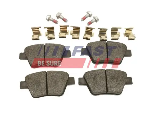 Bremsbelagsatz, Scheibenbremse Hinterachse FAST FT29172 Bild Bremsbelagsatz, Scheibenbremse Hinterachse FAST FT29172