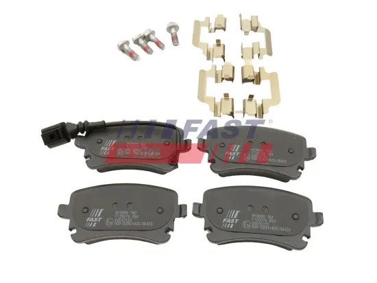 Bremsbelagsatz, Scheibenbremse Hinterachse FAST FT29174 Bild Bremsbelagsatz, Scheibenbremse Hinterachse FAST FT29174