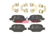 Bremsbelagsatz, Scheibenbremse 1. Hinterachse links FAST FT29176