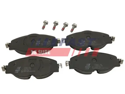 Bremsbelagsatz, Scheibenbremse Vorderachse FAST FT29180 Bild Bremsbelagsatz, Scheibenbremse Vorderachse FAST FT29180