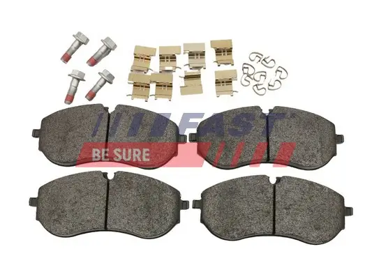 Bremsbelagsatz, Scheibenbremse Vorderachse FAST FT29181 Bild Bremsbelagsatz, Scheibenbremse Vorderachse FAST FT29181