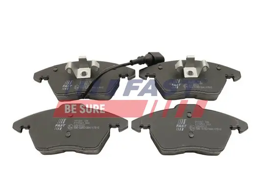 Bremsbelagsatz, Scheibenbremse Vorderachse FAST FT29501 Bild Bremsbelagsatz, Scheibenbremse Vorderachse FAST FT29501