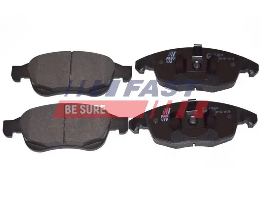 Bremsbelagsatz, Scheibenbremse Vorderachse FAST FT29514 Bild Bremsbelagsatz, Scheibenbremse Vorderachse FAST FT29514