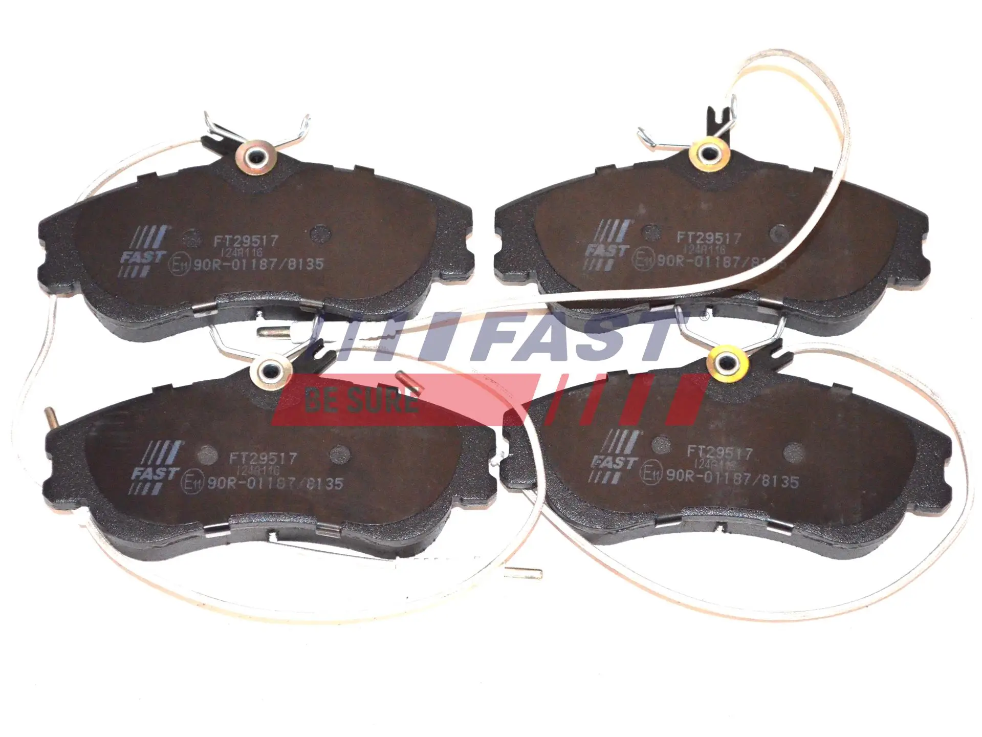 Bremsbelagsatz, Scheibenbremse Vorderachse FAST FT29517