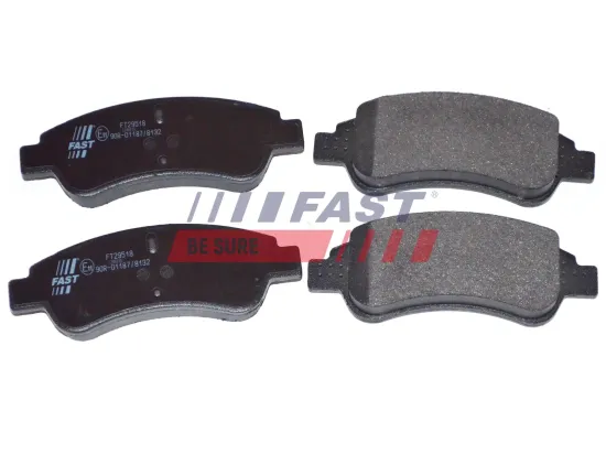 Bremsbelagsatz, Scheibenbremse Vorderachse FAST FT29518 Bild Bremsbelagsatz, Scheibenbremse Vorderachse FAST FT29518