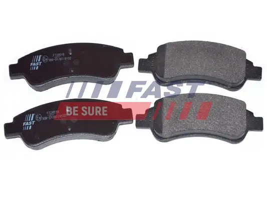 Bremsbelagsatz, Scheibenbremse Vorderachse FAST FT29518 Bild Bremsbelagsatz, Scheibenbremse Vorderachse FAST FT29518