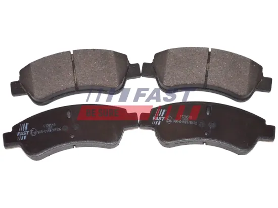 Bremsbelagsatz, Scheibenbremse Vorderachse FAST FT29519 Bild Bremsbelagsatz, Scheibenbremse Vorderachse FAST FT29519