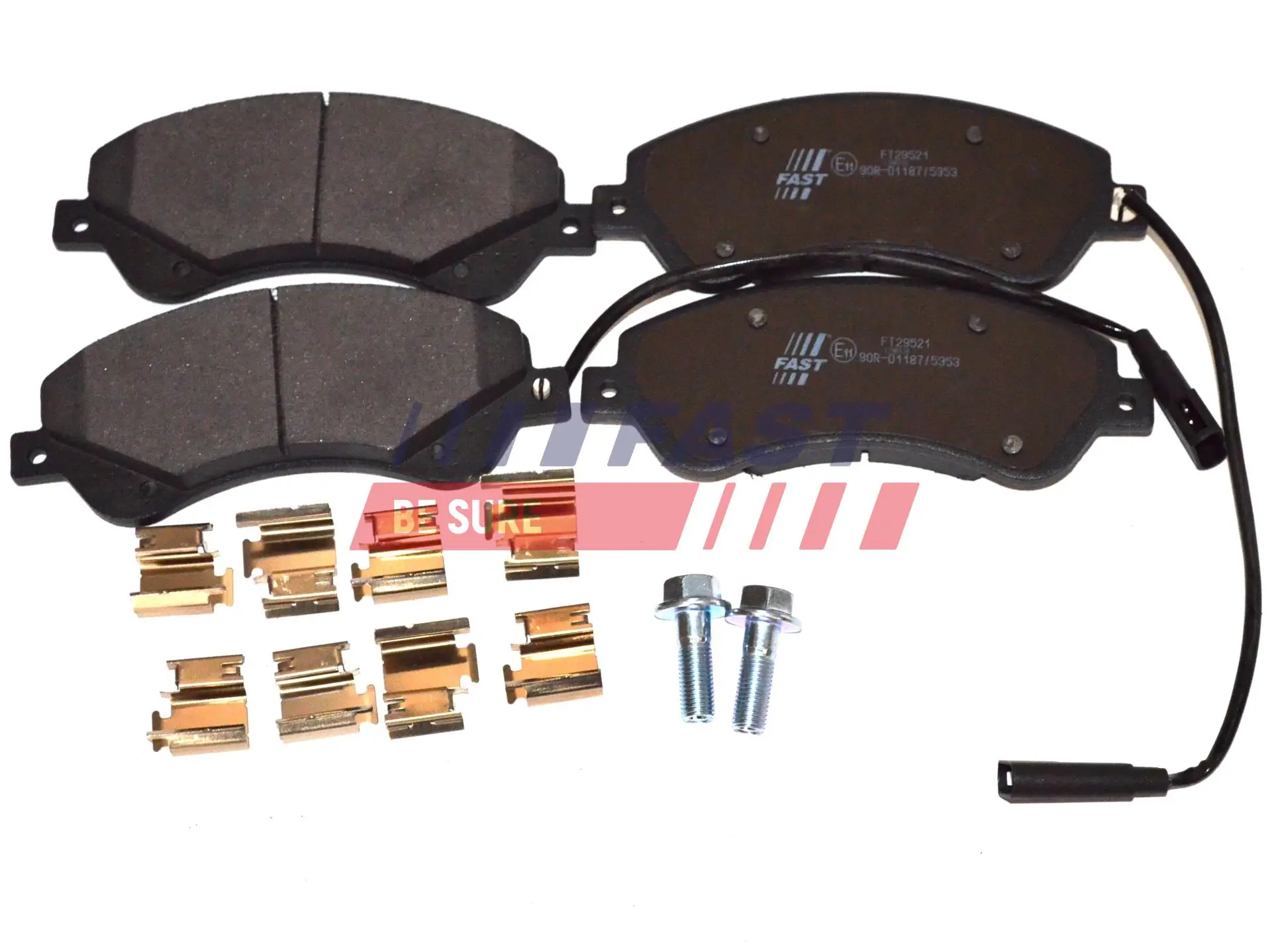 Bremsbelagsatz, Scheibenbremse Vorderachse FAST FT29521