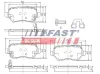 Bremsbelagsatz, Scheibenbremse Hinterachse FAST FT29524 Bild Bremsbelagsatz, Scheibenbremse Hinterachse FAST FT29524