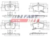 Bremsbelagsatz, Scheibenbremse Vorderachse FAST FT29526 Bild Bremsbelagsatz, Scheibenbremse Vorderachse FAST FT29526