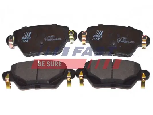 Bremsbelagsatz, Scheibenbremse Hinterachse FAST FT29533 Bild Bremsbelagsatz, Scheibenbremse Hinterachse FAST FT29533