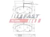Bremsbelagsatz, Scheibenbremse Vorderachse FAST FT29536 Bild Bremsbelagsatz, Scheibenbremse Vorderachse FAST FT29536