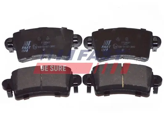 Bremsbelagsatz, Scheibenbremse Hinterachse FAST FT29541 Bild Bremsbelagsatz, Scheibenbremse Hinterachse FAST FT29541