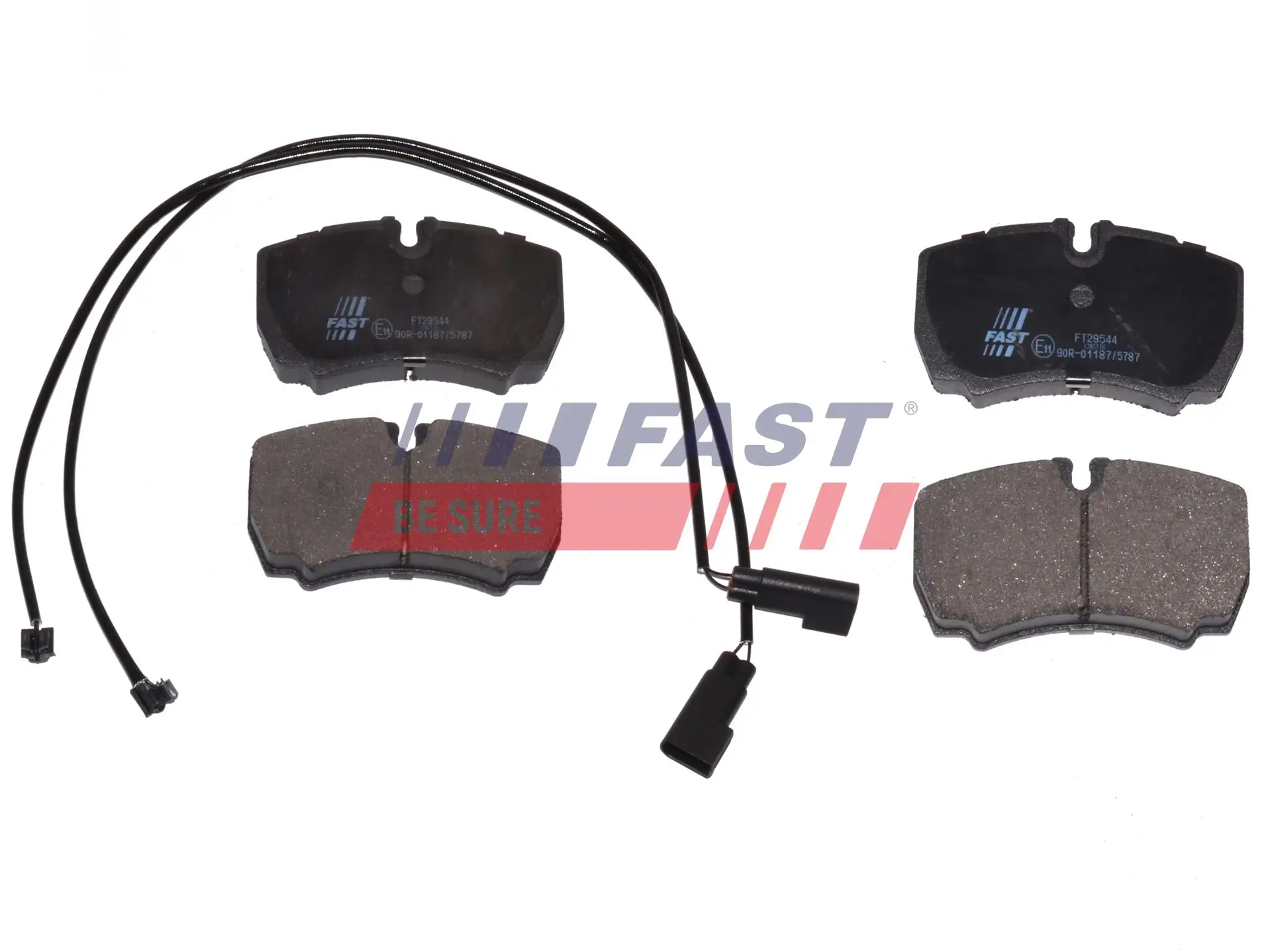 Bremsbelagsatz, Scheibenbremse Hinterachse FAST FT29544