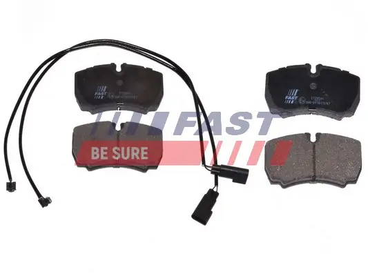 Bremsbelagsatz, Scheibenbremse Hinterachse FAST FT29544 Bild Bremsbelagsatz, Scheibenbremse Hinterachse FAST FT29544