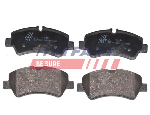 Bremsbelagsatz, Scheibenbremse Hinterachse FAST FT29545 Bild Bremsbelagsatz, Scheibenbremse Hinterachse FAST FT29545