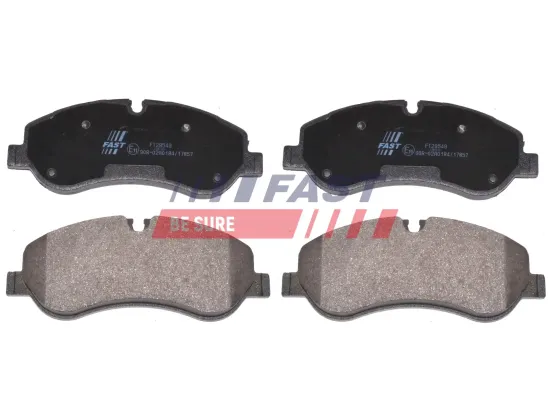 Bremsbelagsatz, Scheibenbremse Vorderachse FAST FT29549 Bild Bremsbelagsatz, Scheibenbremse Vorderachse FAST FT29549