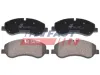 Bremsbelagsatz, Scheibenbremse Vorderachse FAST FT29549 Bild Bremsbelagsatz, Scheibenbremse Vorderachse FAST FT29549