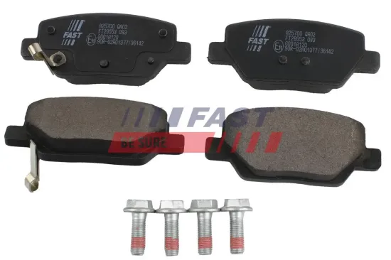 Bremsbelagsatz, Scheibenbremse Hinterachse FAST FT29553 Bild Bremsbelagsatz, Scheibenbremse Hinterachse FAST FT29553