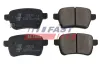 Bremsbelagsatz, Scheibenbremse Hinterachse FAST FT29554