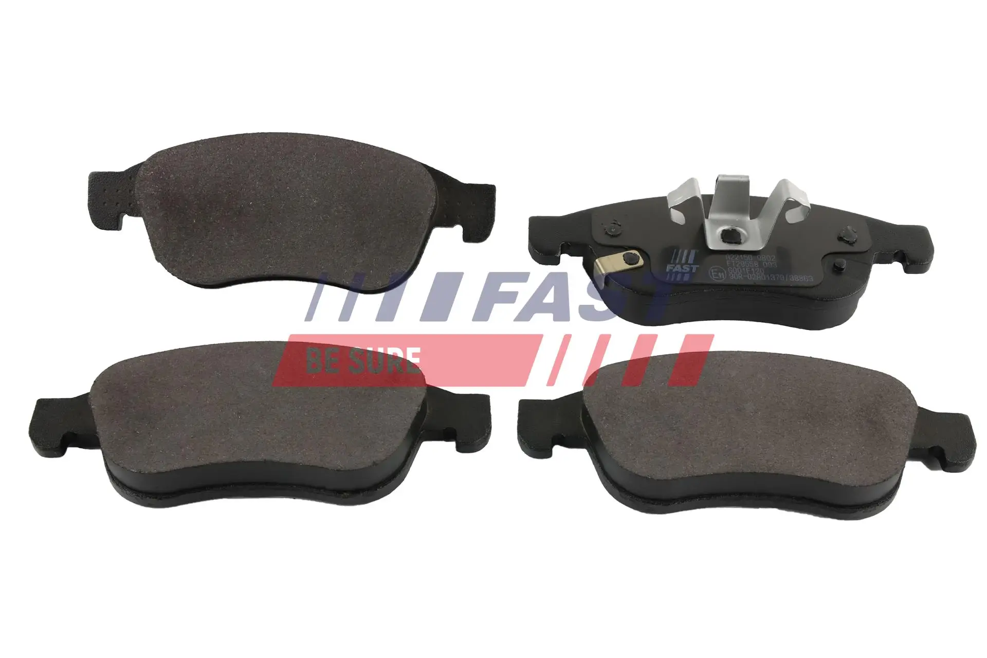 Bremsbelagsatz, Scheibenbremse Vorderachse FAST FT29558