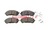 Bremsbelagsatz, Scheibenbremse Vorderachse FAST FT29561 Bild Bremsbelagsatz, Scheibenbremse Vorderachse FAST FT29561