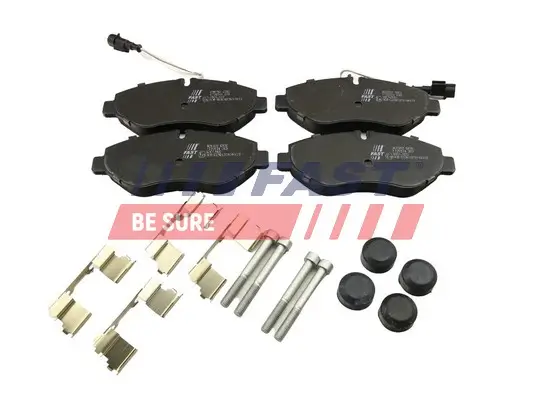 Bremsbelagsatz, Scheibenbremse Vorderachse FAST FT29574 Bild Bremsbelagsatz, Scheibenbremse Vorderachse FAST FT29574