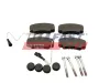 Bremsbelagsatz, Scheibenbremse Hinterachse FAST FT29577 Bild Bremsbelagsatz, Scheibenbremse Hinterachse FAST FT29577