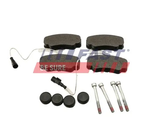 Bremsbelagsatz, Scheibenbremse Hinterachse FAST FT29577 Bild Bremsbelagsatz, Scheibenbremse Hinterachse FAST FT29577