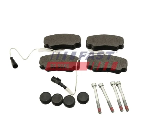 Bremsbelagsatz, Scheibenbremse Hinterachse FAST FT29577 Bild Bremsbelagsatz, Scheibenbremse Hinterachse FAST FT29577