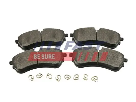 Bremsbelagsatz, Scheibenbremse Vorderachse FAST FT29580 Bild Bremsbelagsatz, Scheibenbremse Vorderachse FAST FT29580