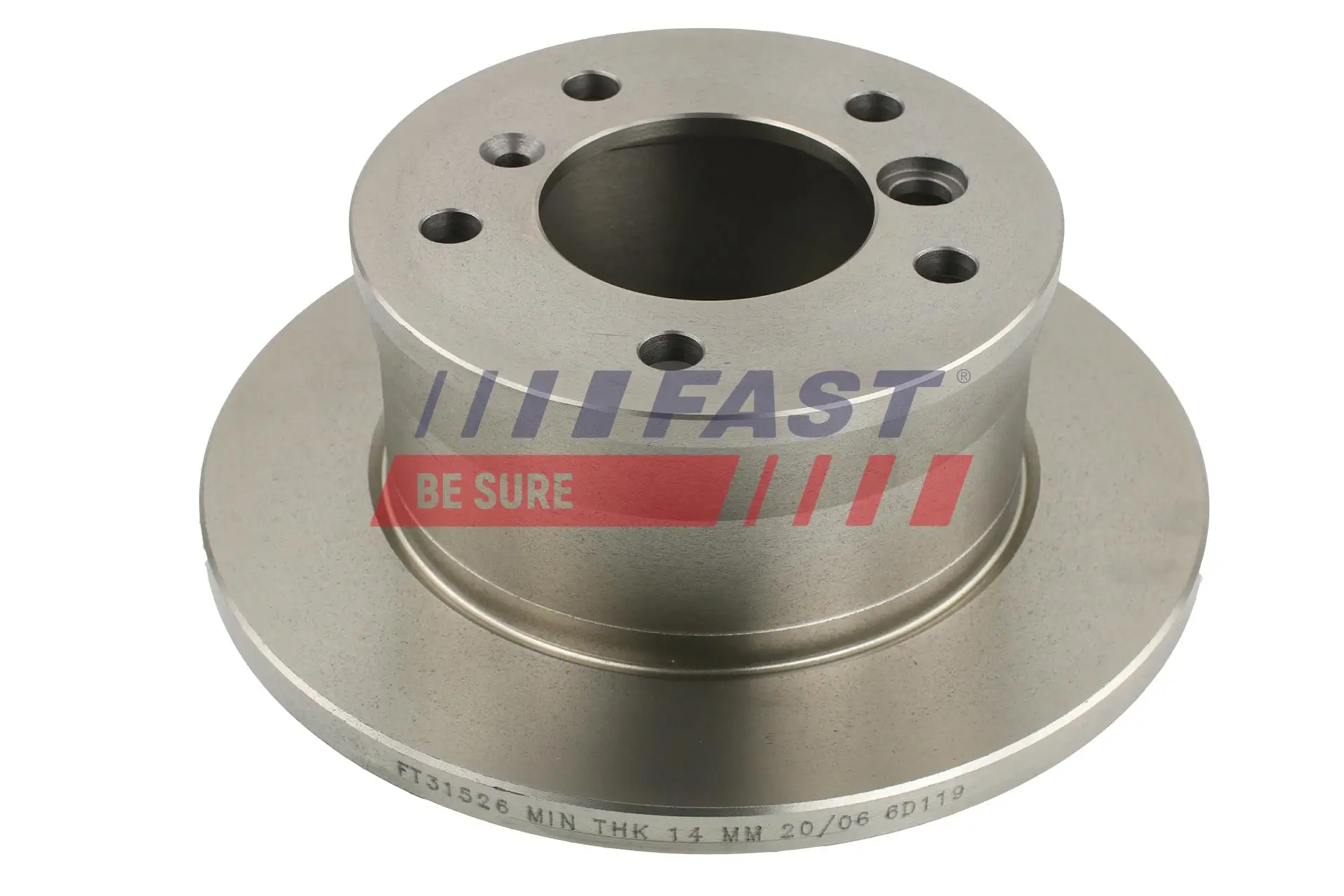 Bremsscheibe Hinterachse FAST FT31526