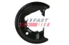 Spritzblech, Bremsscheibe Hinterachse links FAST FT32522